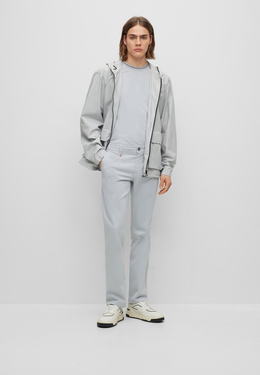 

Чиносы Slim BOSS, цвет light/pastel grey