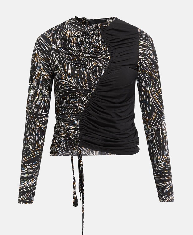 

Элегантный топ bcbgmaxazria, черный