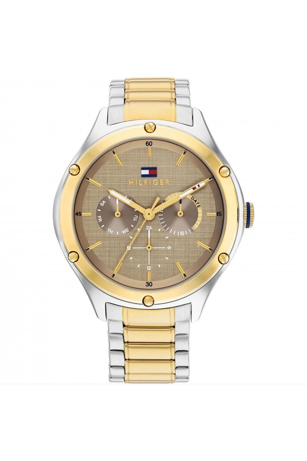

Классические аналоговые часы Lexi из нержавеющей стали — 1782658 Tommy Hilfiger, коричневый