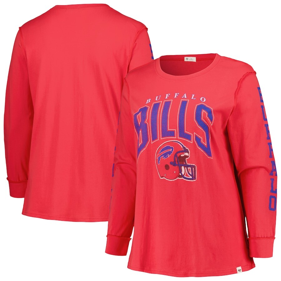 

Футболка с длинным рукавом 47 Buffalo Bills, красный