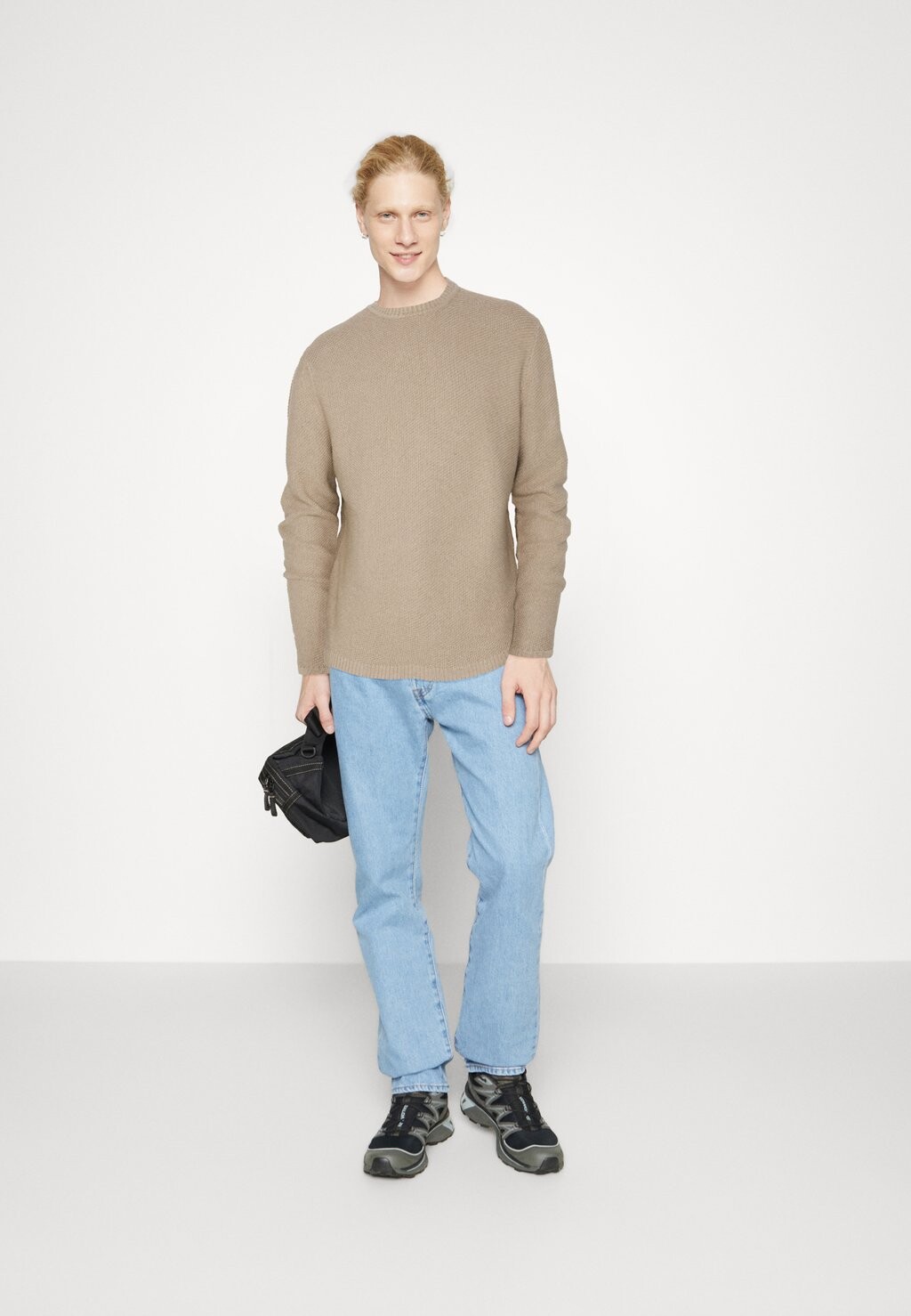 

Свитер ONSDAN STRUCTURE CREW NECK Only & Sons, винтажный хаки