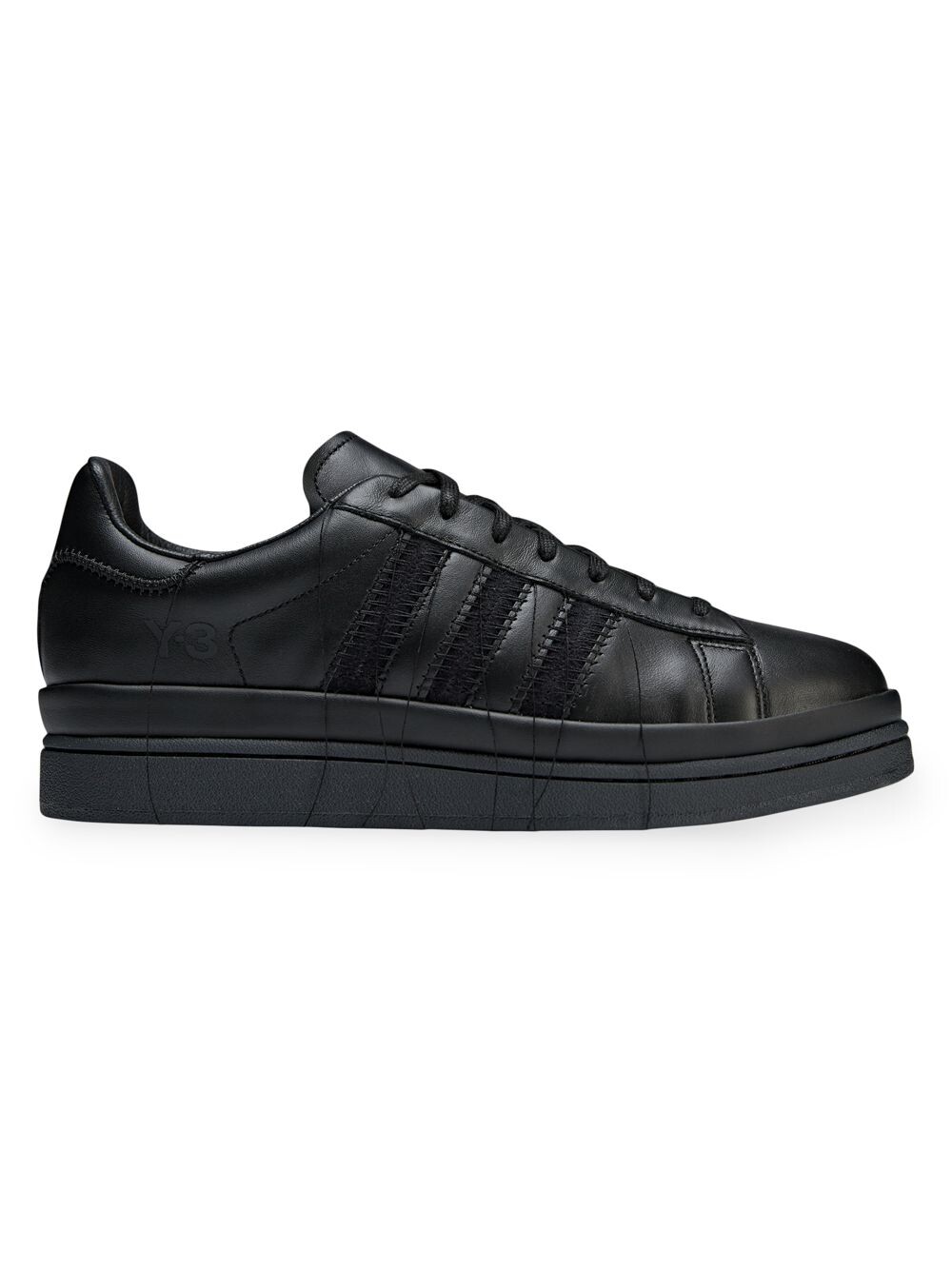 

Кожаные низкие кеды Hicho Y-3, черный