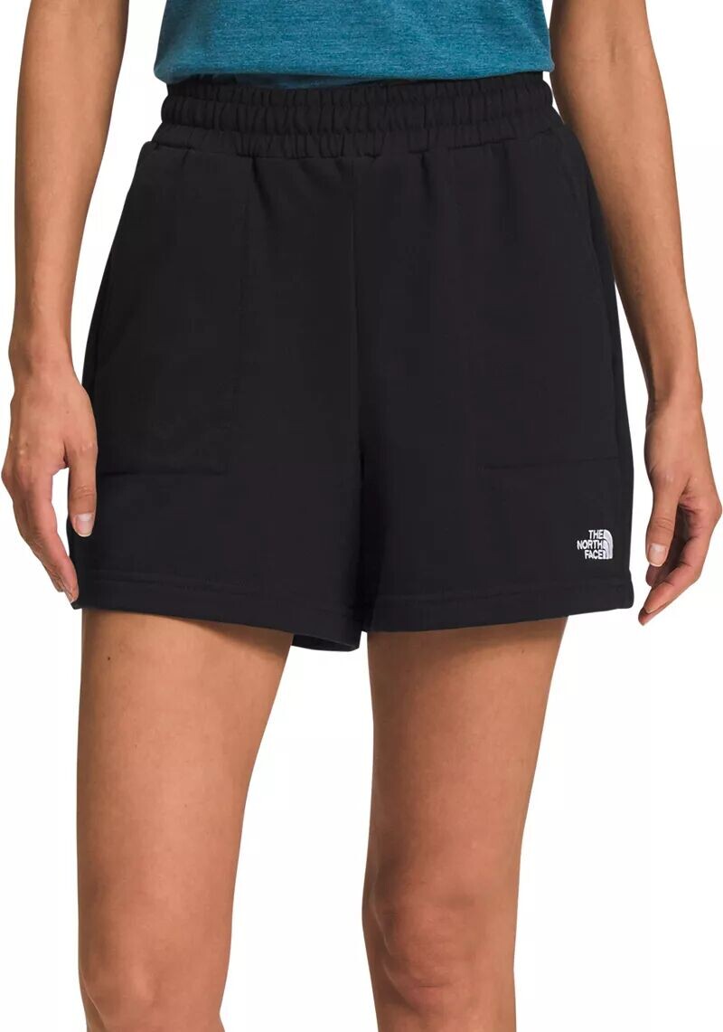 

Женские флисовые шорты с простым логотипом The North Face