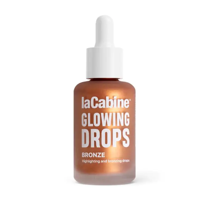 

Бронзер для лица glowing drops iluminador y bronceador La Cabine, цвет bronze dark