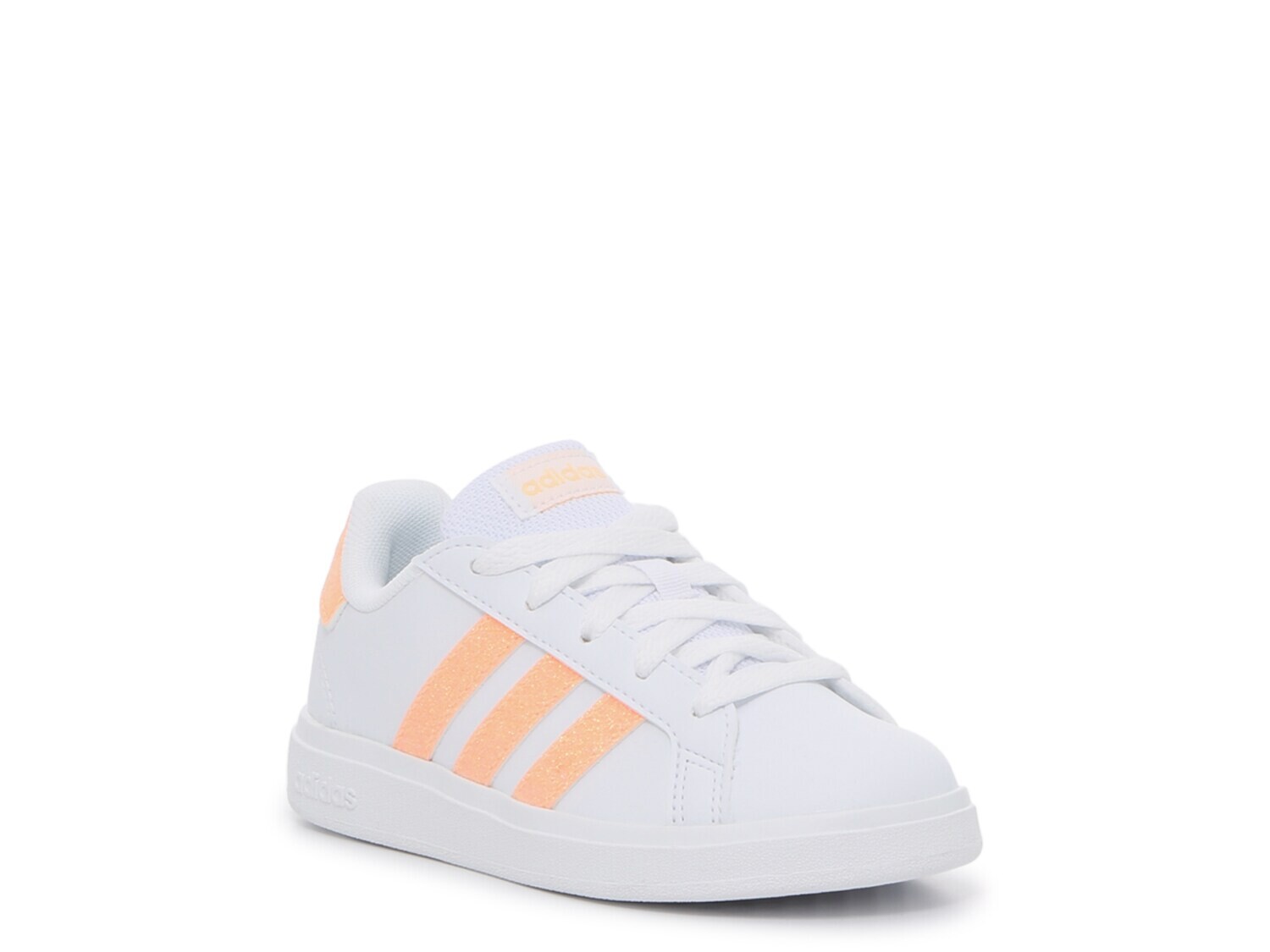 

Кроссовки adidas Grand Court 2 детские, белый/оранжевый