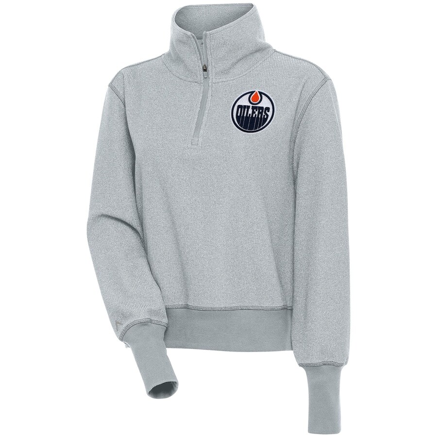 

Толстовка Antigua Edmonton Oilers, серый