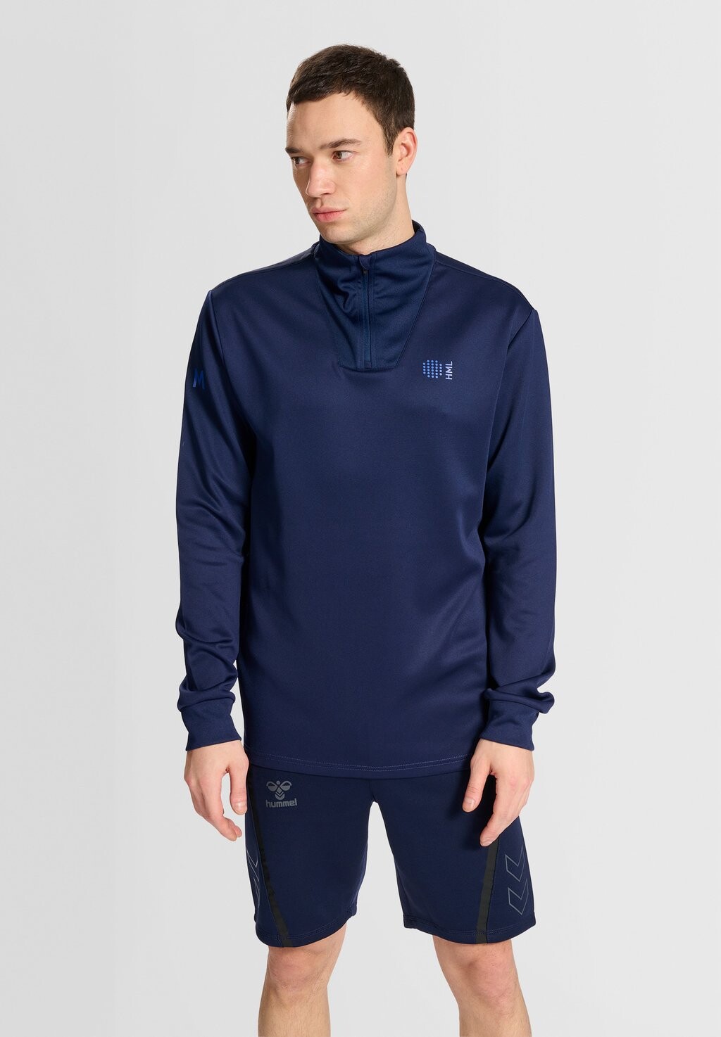 

Футболка с длинными рукавами Hummel, синий