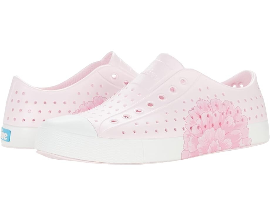 

Кроссовки Native Shoes Jefferson Print, цвет Milk Pink/Shell White/Marigold