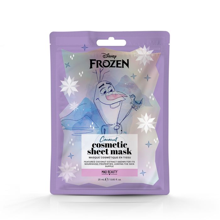 Маска для лица Frozen Mascarilla Facial Olaf Mad Beauty, 25 ml маска для лица mascarilla facial hidratante miel piolín mad beauty 25 ml
