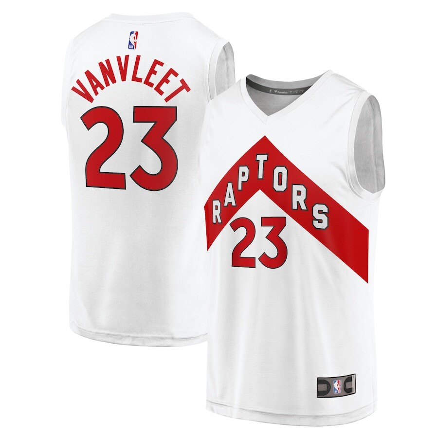 

Джерси Fanatics Branded Toronto Raptors, белый