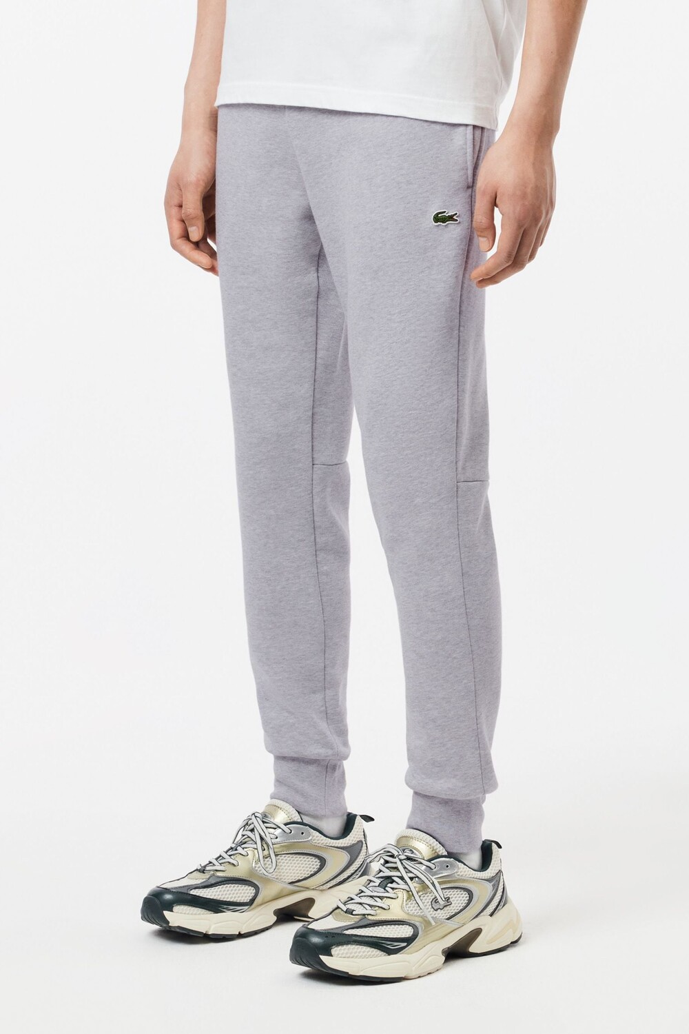 

Черные облегающие джоггеры Lacoste, серый