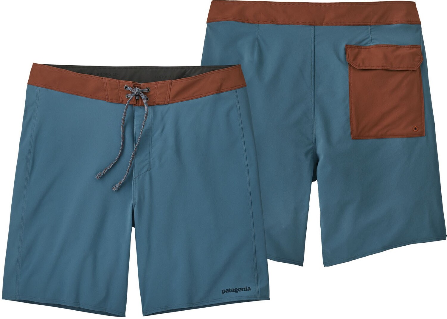 

Шорты для доски Hydropeak — мужские, внешний шов 18 дюймов Patagonia, синий