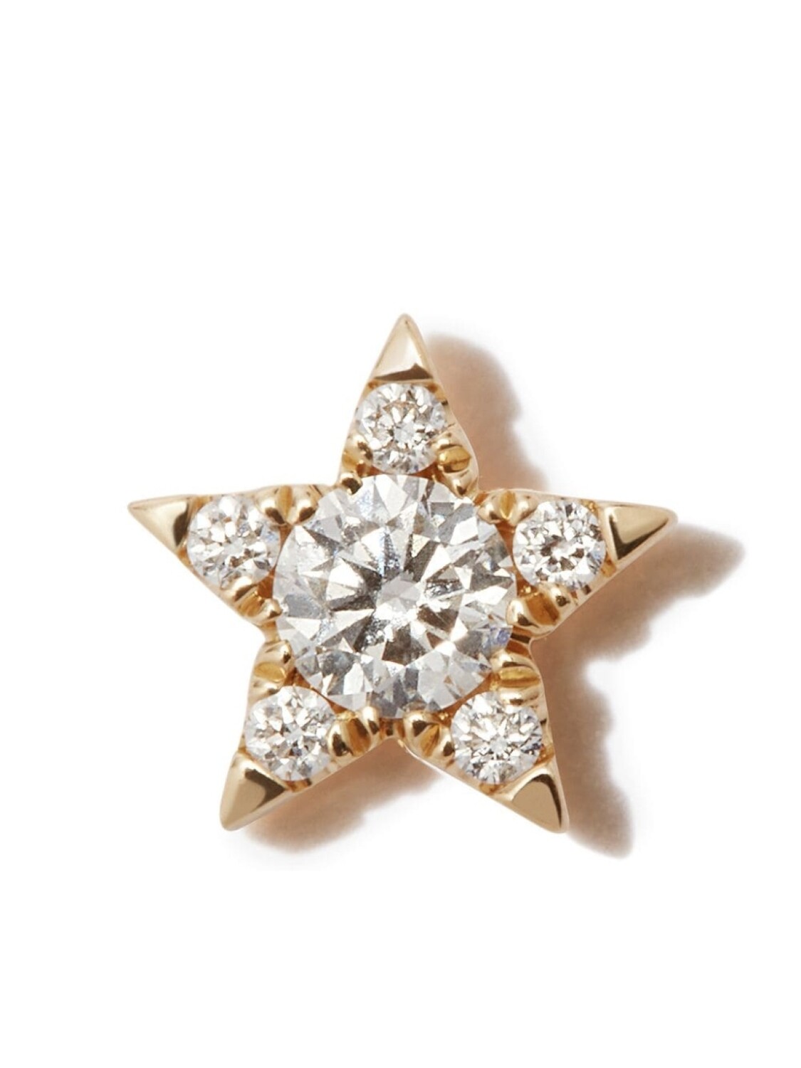 

Серьга-гвоздик Star из желтого золота MARIA TASH, золотой