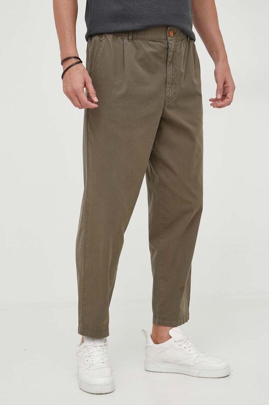 

Брюки из хлопка Barbour, зеленый