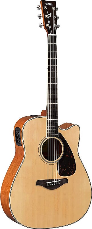 Акустическая гитара Yamaha FGX820C Solid Top Acoustic-Electric Guitar акустическая гитара yamaha fgx820c cutaway folk acoustic electric guitar