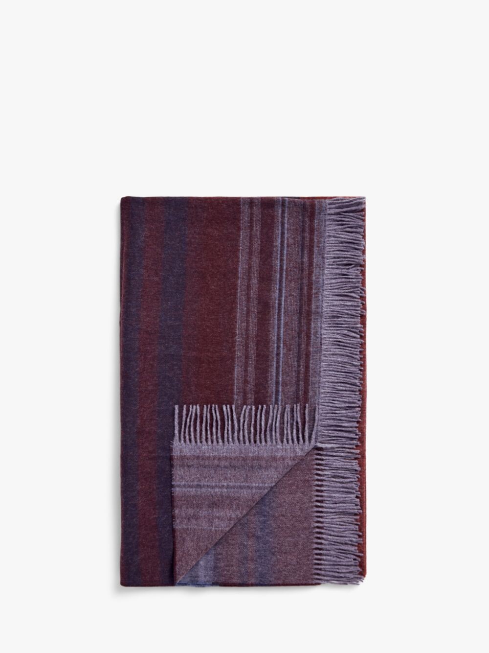 

Плед с полосками John Lewis, разноцветный