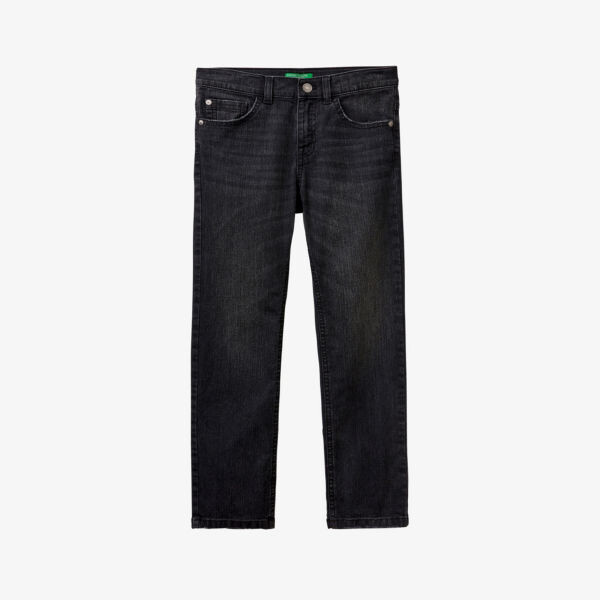 

Джинсы облегающего кроя из эластичного денима 6-14 лет Benetton, черный