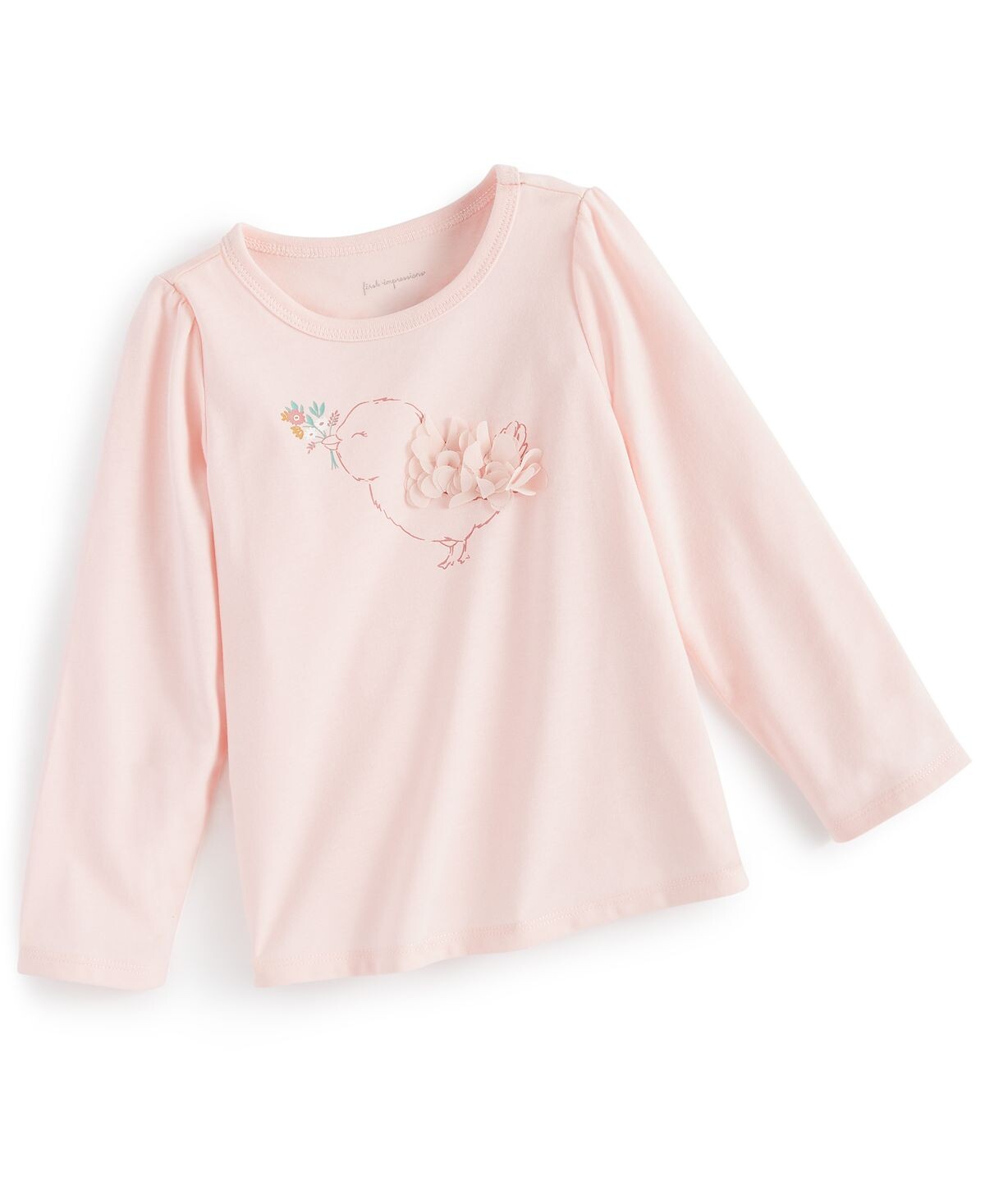 

Рубашка Birdie для маленьких девочек, созданная для Macy's First Impressions