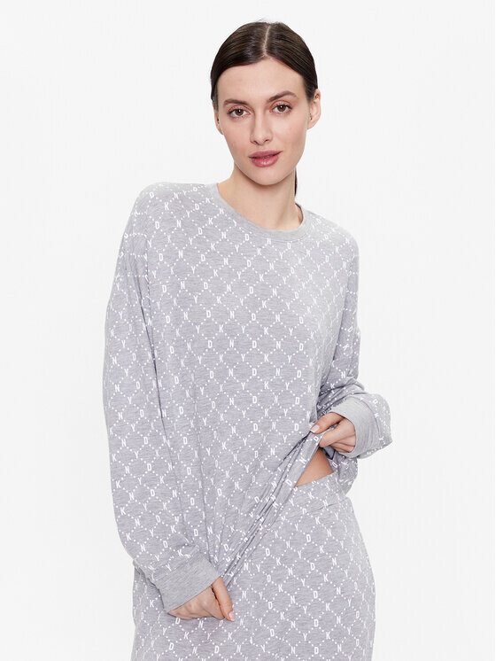 

Пижамная футболка стандартного кроя Dkny, серый