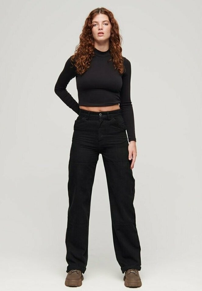 

Брюки WIDE CARPENTER Superdry, цвет black