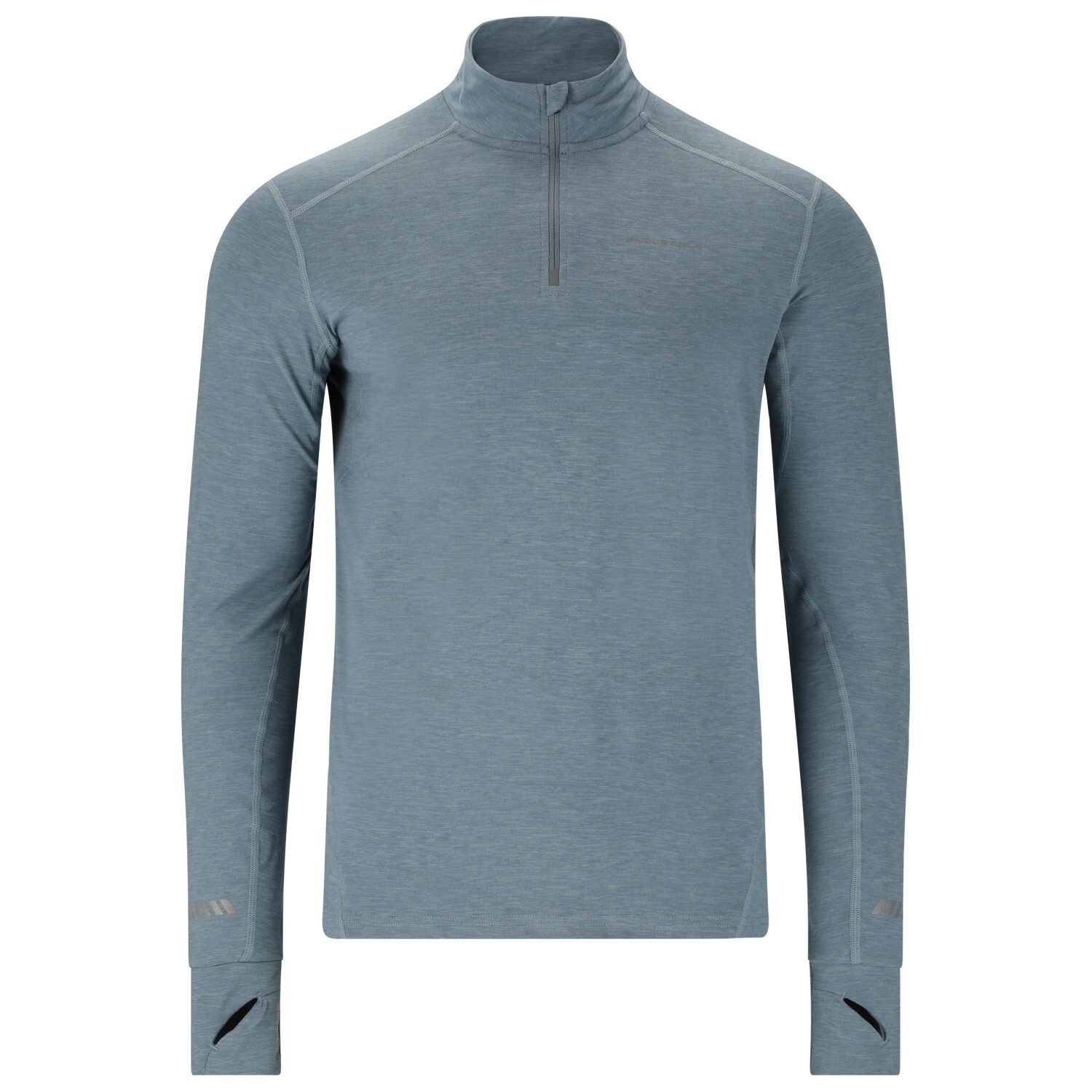 Лонгслив Endurance Tune Melange Midlayer, цвет Blue Mirage