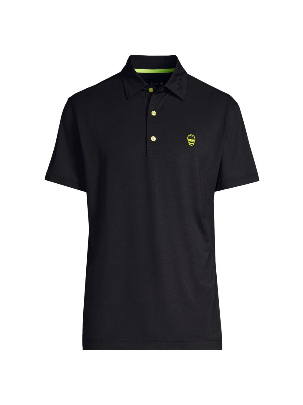 

Узкая рубашка поло Drop 2.0 SWAG Skull SWAG GOLF, черный