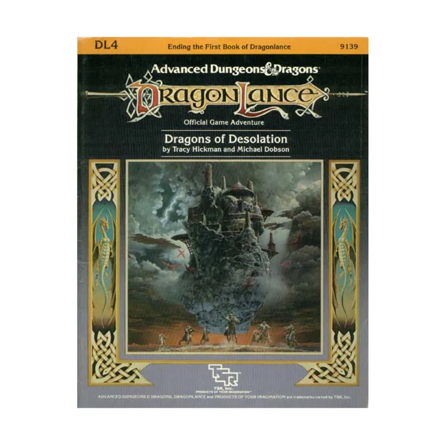 

Модуль Dragons of Desolation, Dragonlance - Modules & Adventures