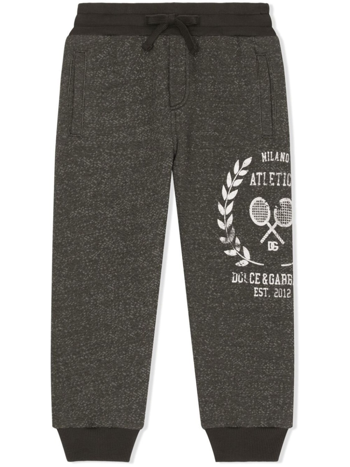 

Спортивные брюки Athletic с логотипом Dolce & Gabbana Kids, серый