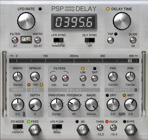 

Плагин Creative Delay StompDelay для PSP Audioware