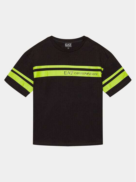 

Футболка стандартного кроя Ea7 Emporio Armani, черный