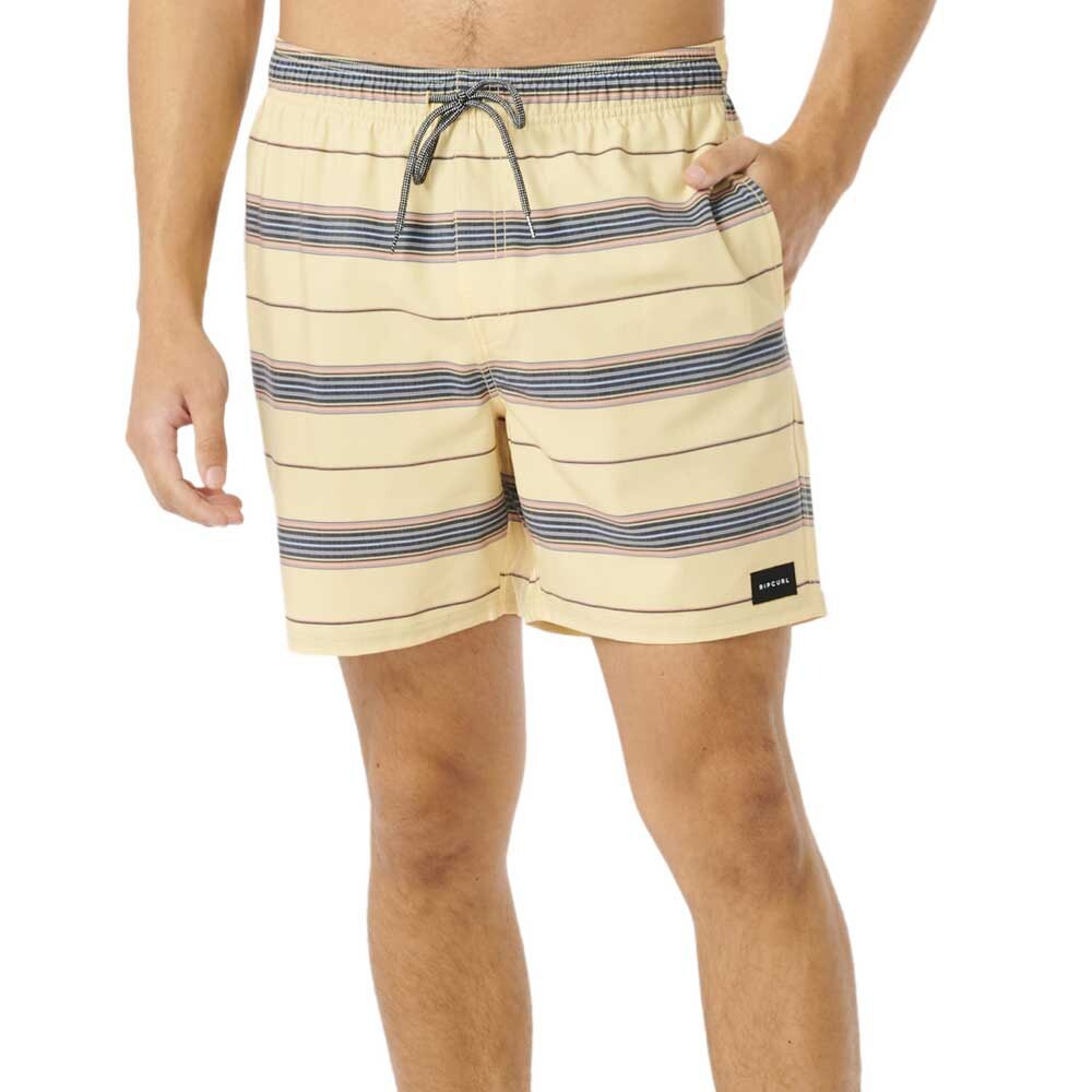 

Шорты для плавания Rip Curl Pacific Rinse Stripe Volley, желтый
