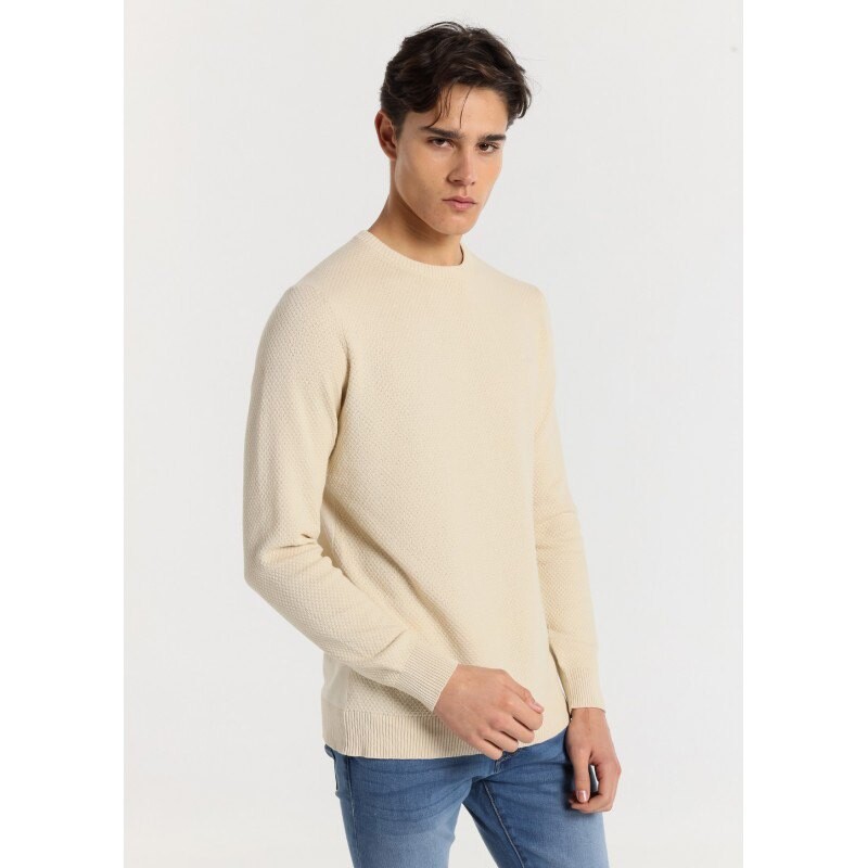 

Свитер Lois Jeans 137976-17658-3903-403 Round Neck, бежевый