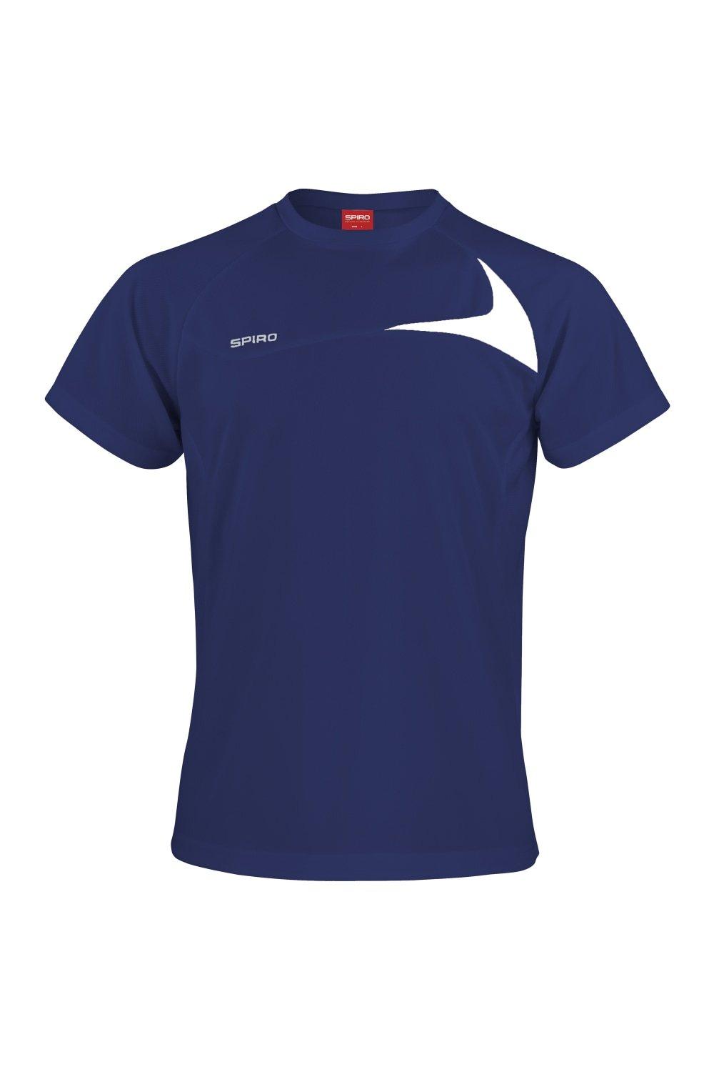 Спортивная рубашка Dash Performance для тренировок Spiro, темно-синий леггинсы dry cool redmax цвет thyme