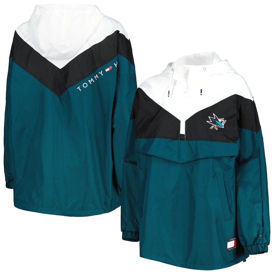 

Ветровка Tommy Hilfiger San Jose Sharks, бирюзовый