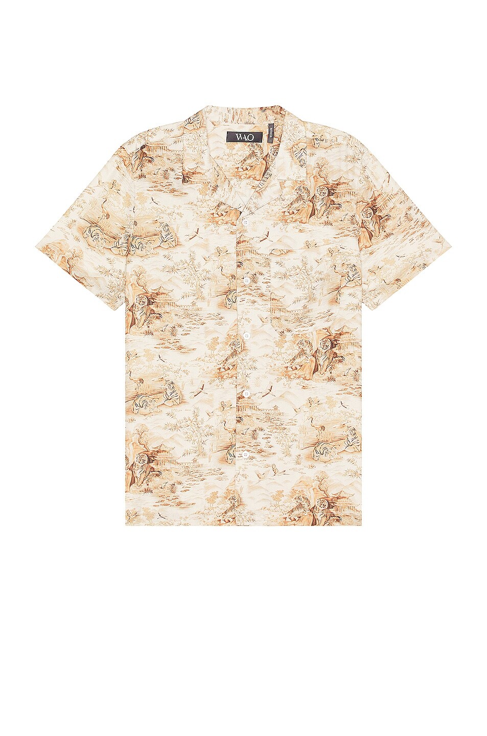 

Рубашка Wao The Camp, цвет Taupe Tiger Scene