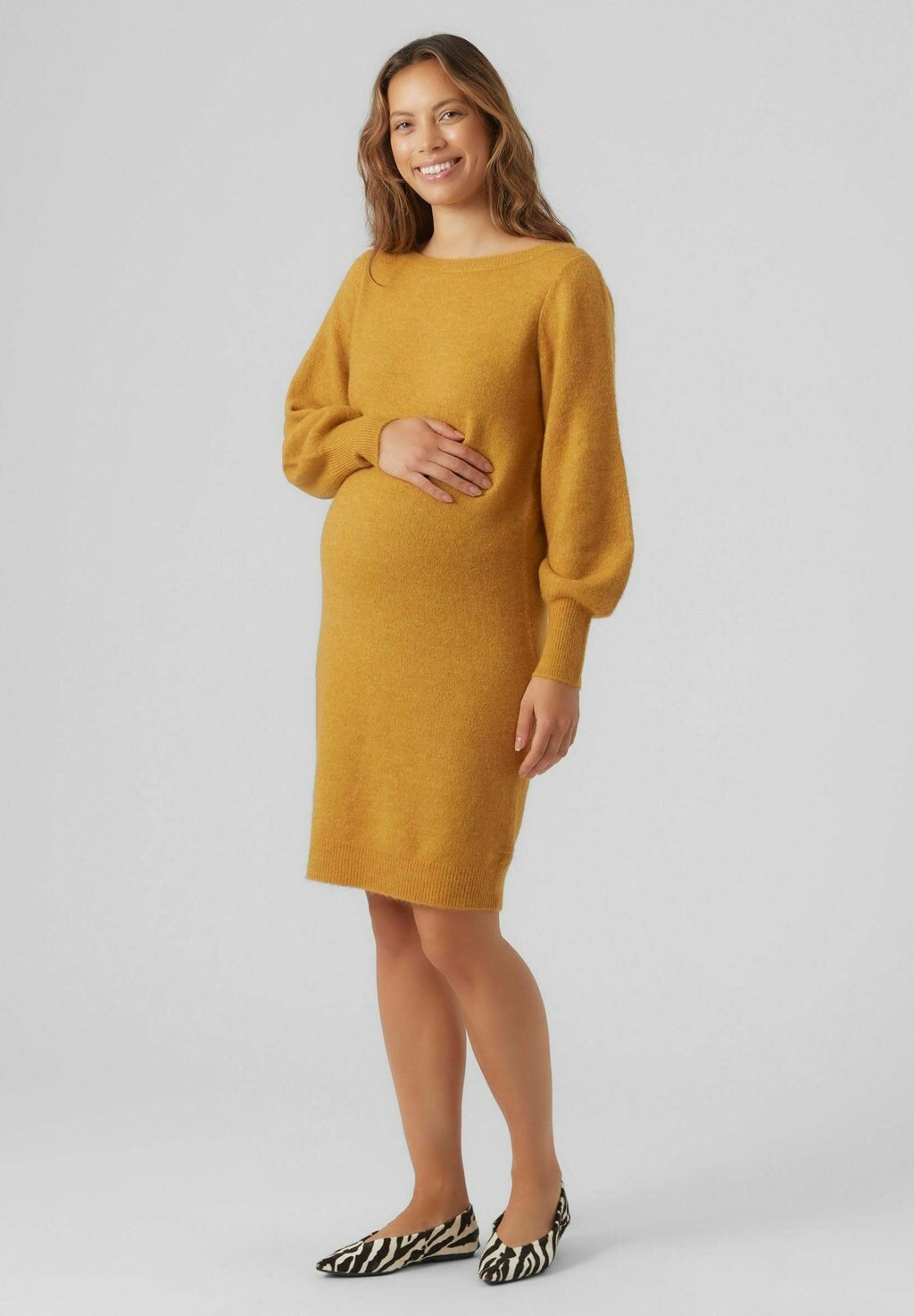 

Платье Vero Moda SIMONE LS BOATNECK, цвет chai tea