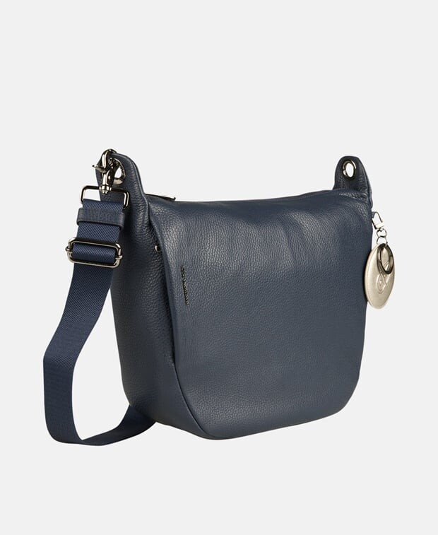 

Кожаная сумка-мессенджер Mandarina Duck, цвет Royal Blue