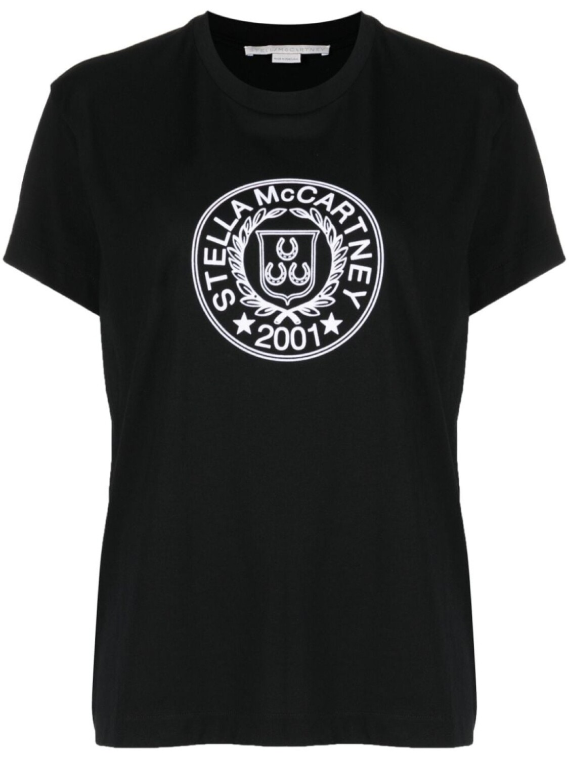 

Stella McCartney футболка с логотипом, черный