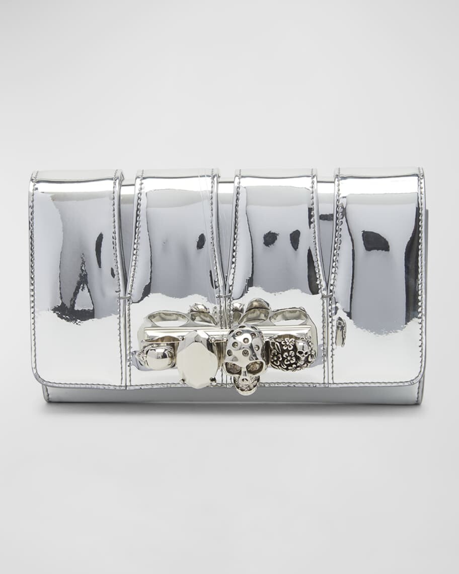

Металлический клатч The Slash Skull Alexander McQueen