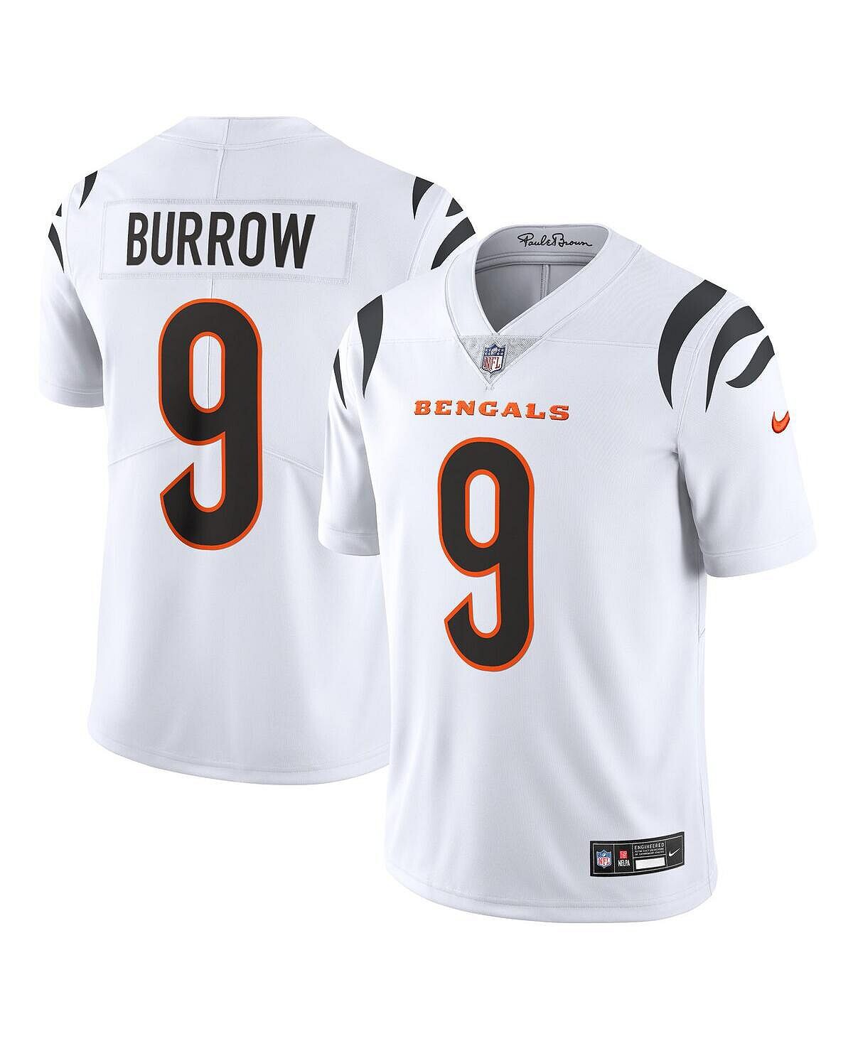 Мужское белое джерси Joe Burrow Cincinnati Bengals Vapor Untouchable Limited Nike