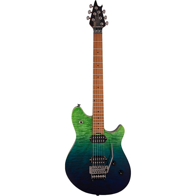 

Электрогитара EVH Wolfgang WG Standard Quilt Maple Electric Guitar Tahiti Night