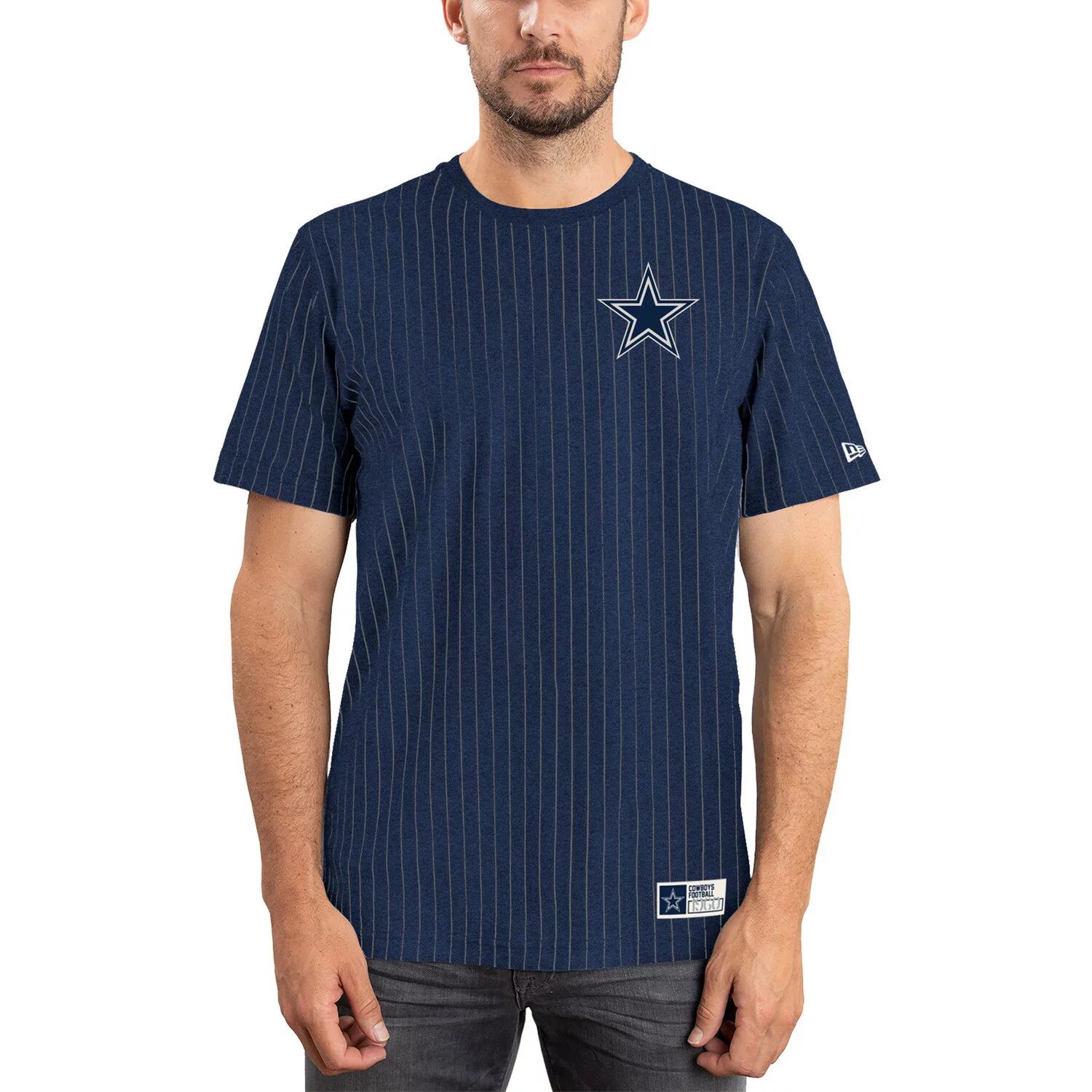 Мужская темно-синяя футболка Dallas Cowboys City Arch New Era
