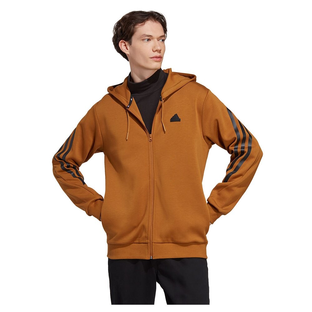 

Толстовка adidas Sportswear Fi 3S Full Zip, оранжевый