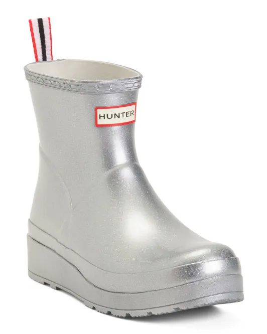 

Играть в короткие космические ботинки Hunter, цвет Silver