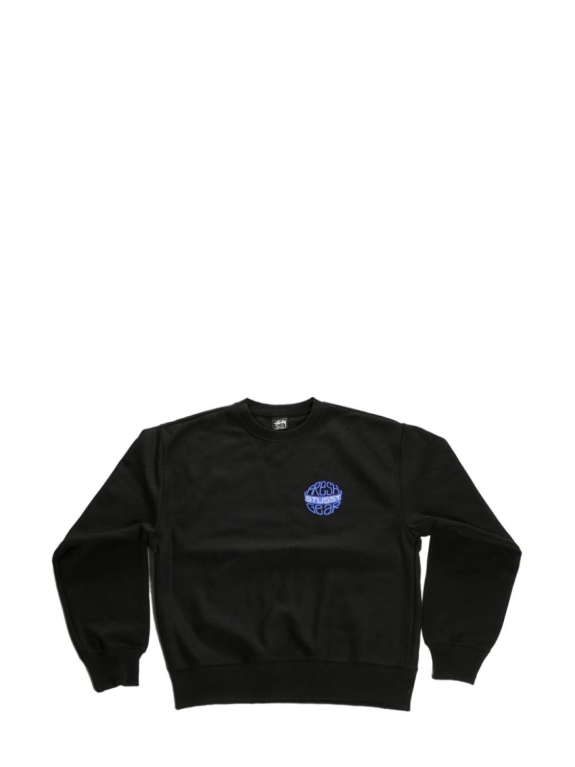 

Толстовка Stüssy Fresh Gear с круглым вырезом, черный