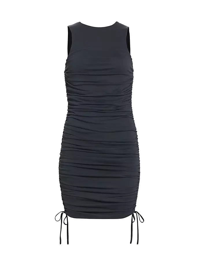

Мини-платье Katherine со сборками Alice + Olivia, черный