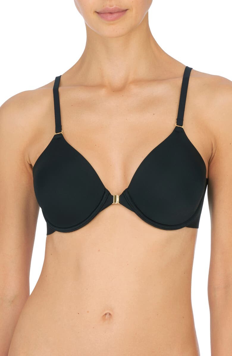 

Бюстгальтер-трансформер на косточках Zone Front Close Full Fit NATORI, черный