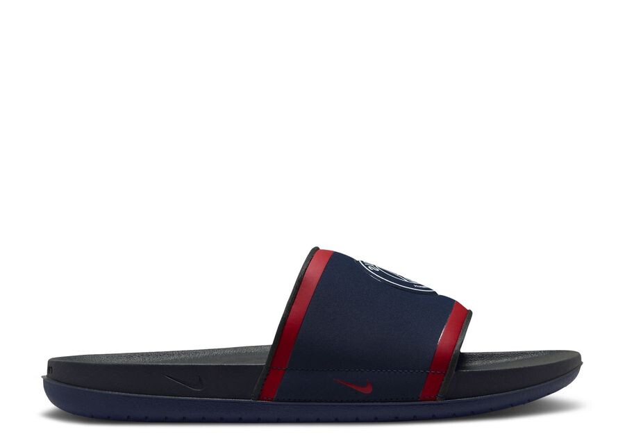 

Кроссовки Nike Paris Saint-Germain X Offcourt Slide 'Midnight Navy University Red', синий