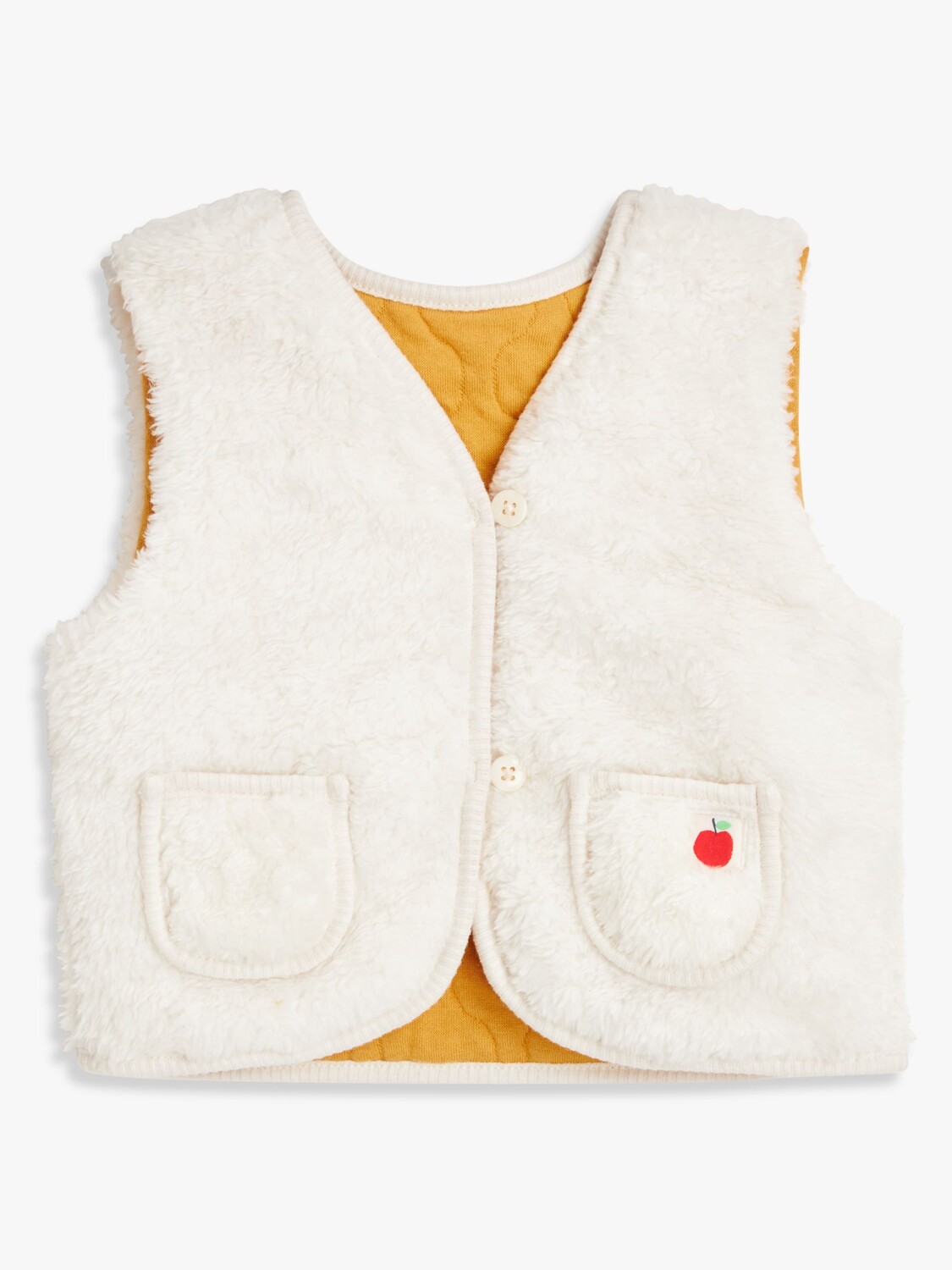 

Двусторонний жилет мульти цвета John Lewis baby borg