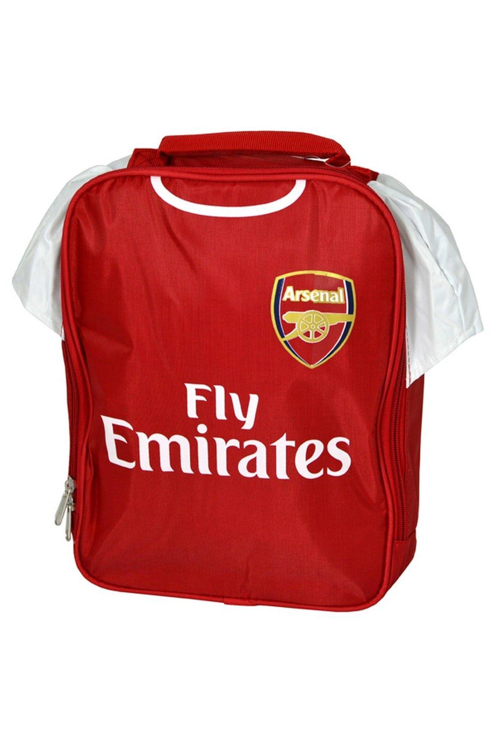Официальная сумка для обеда с дизайном комплекта Arsenal FC, красный органайзер fit 65646 29 5 х 22 х 7 6 см двухсторонний